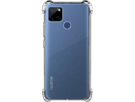 Mobile Case Back Cover For Realme C12 / Realme Narzo 20 (Transparent) (Pack of 1)